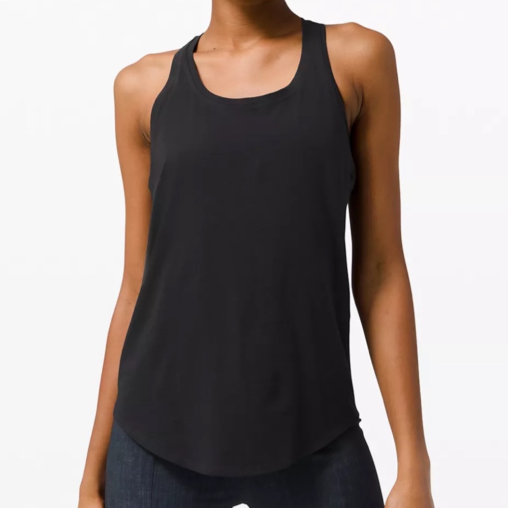 Grey lululemon relaxed tank size 6-8